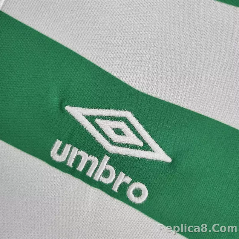 1980/81 Celtic Home Soccer Jersey Retro Version - detail