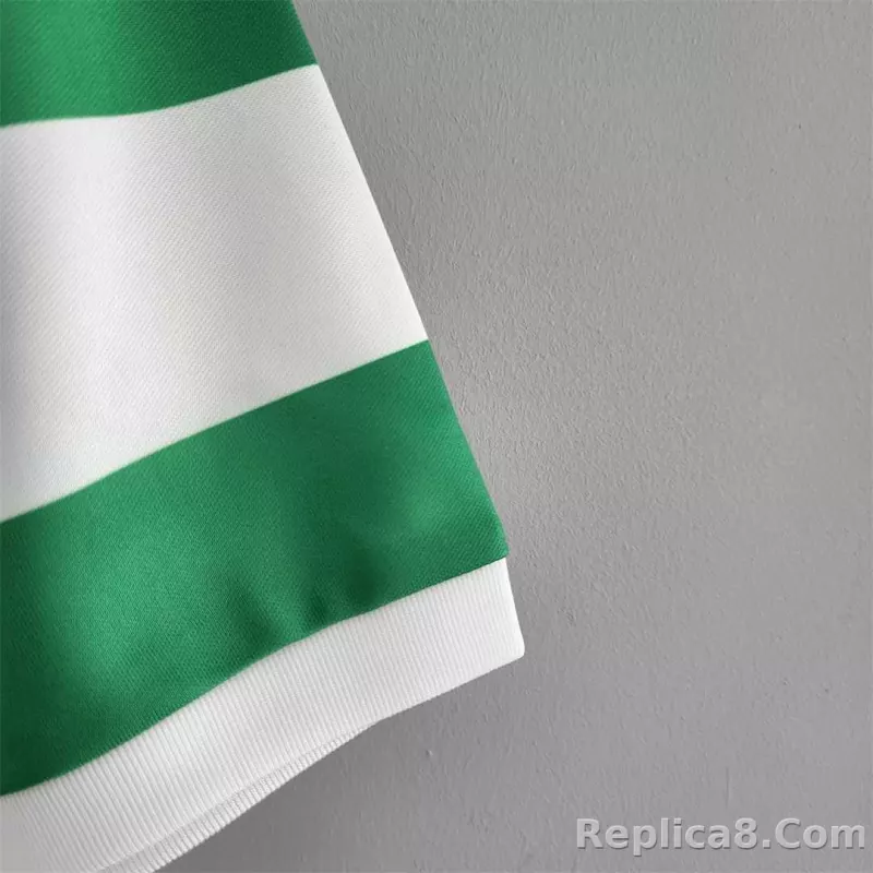 1980/81 Celtic Home Soccer Jersey Retro Version - detail