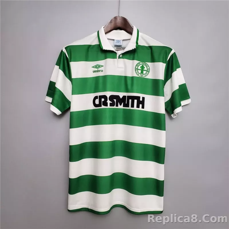 1987/88 Celtic Home Soccer Jersey Retro Version