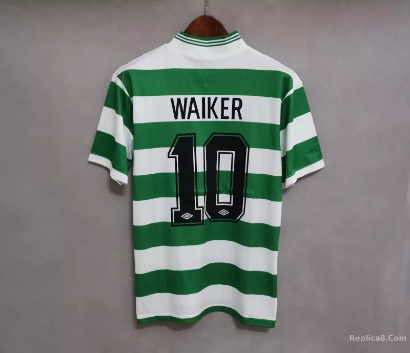 1987/88 Celtic Home Soccer Jersey Retro Version - detail