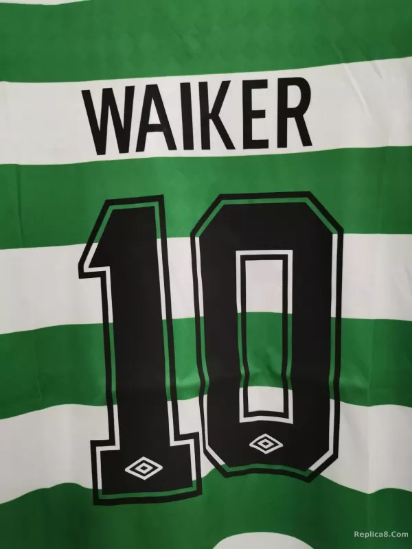 1987/88 Celtic Home Soccer Jersey Retro Version - detail