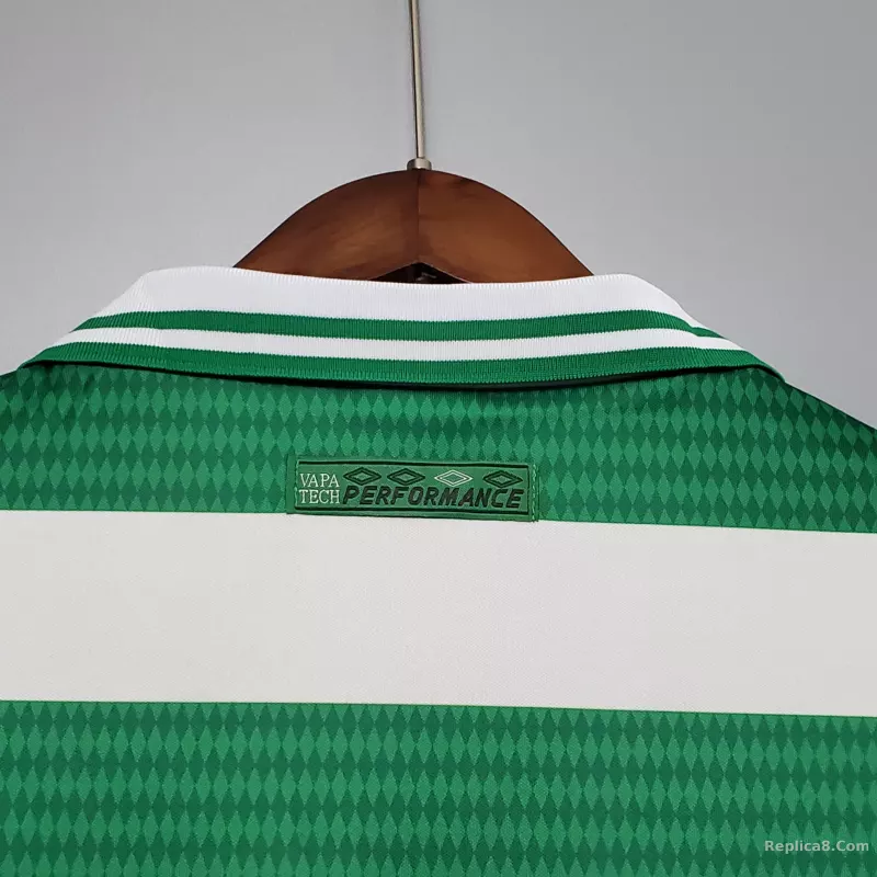 1998/99 Celtic Home Soccer Jersey Retro Version - detail