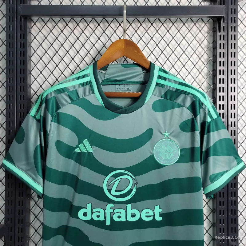 23-24 Celtic Third Away Soccer Jersey Fan Version - detail