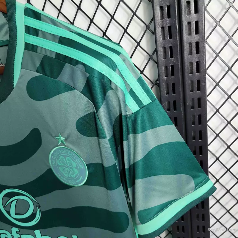 23-24 Celtic Third Away Soccer Jersey Fan Version - detail