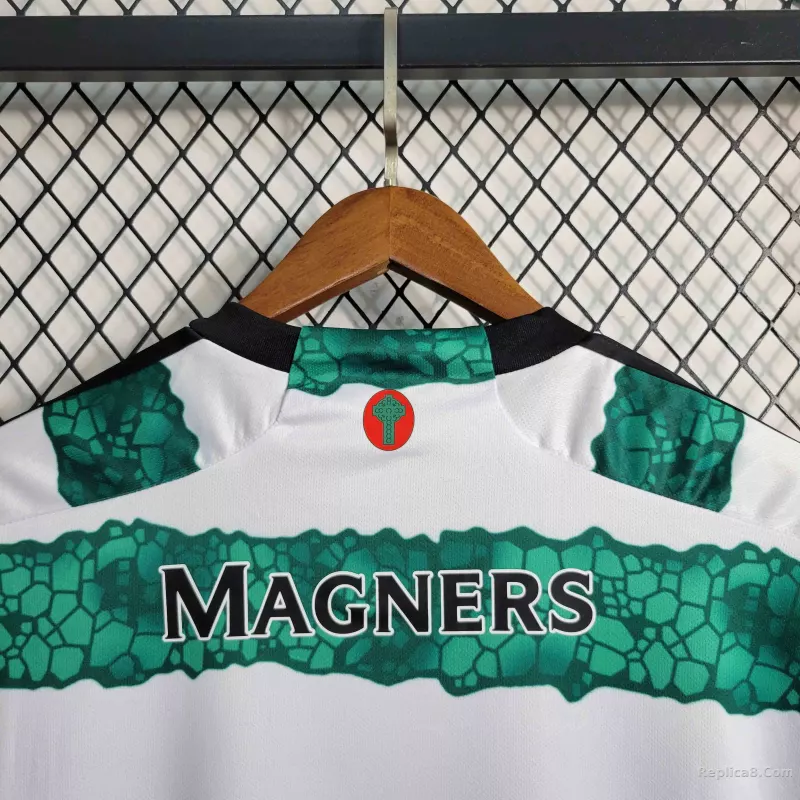 23-24 Celtic Home Soccer Kit Jersey+Shorts - detail