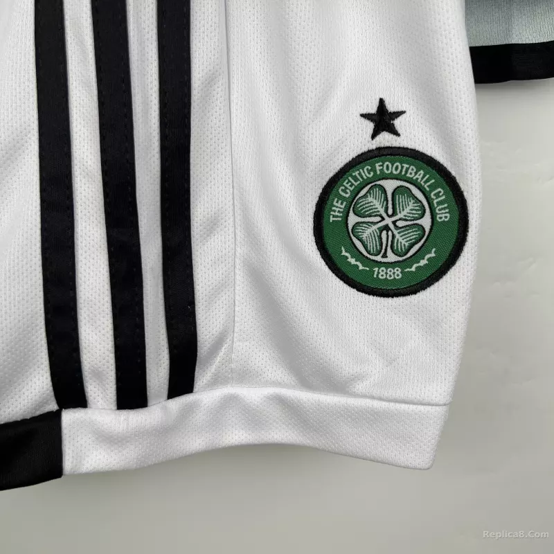 23-24 Celtic Home Soccer Jersey Kids Kit Jersey+Short - detail
