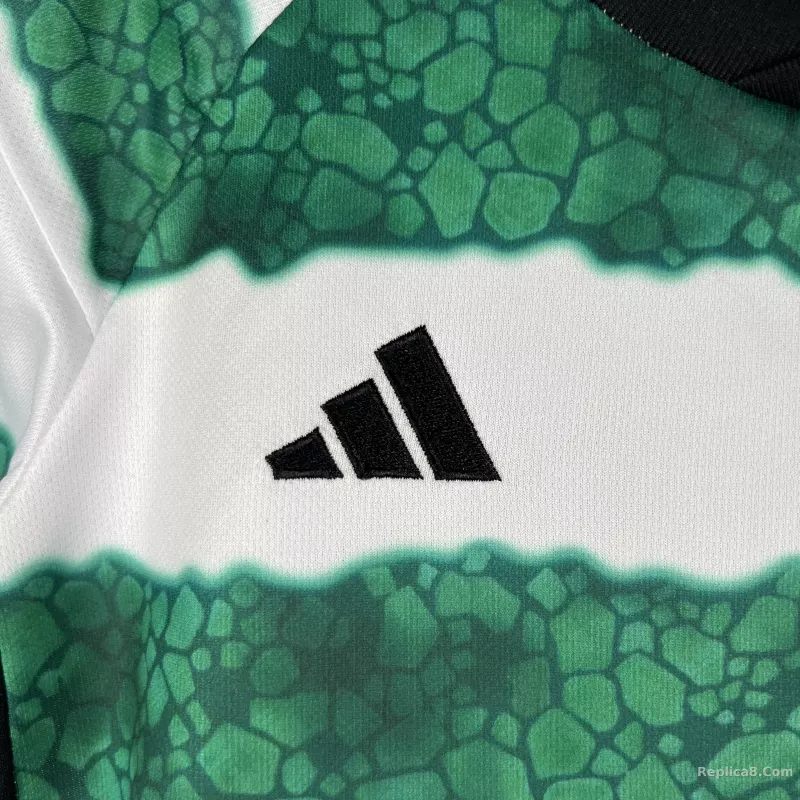23-24 Celtic Home Soccer Jersey Kids Kit Jersey+Short - detail