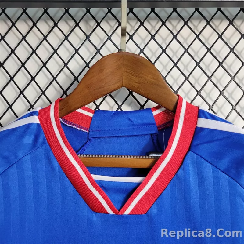 2023-24 Club Universidad de Chile Home Kids Kit Jersey+Shorts - detail