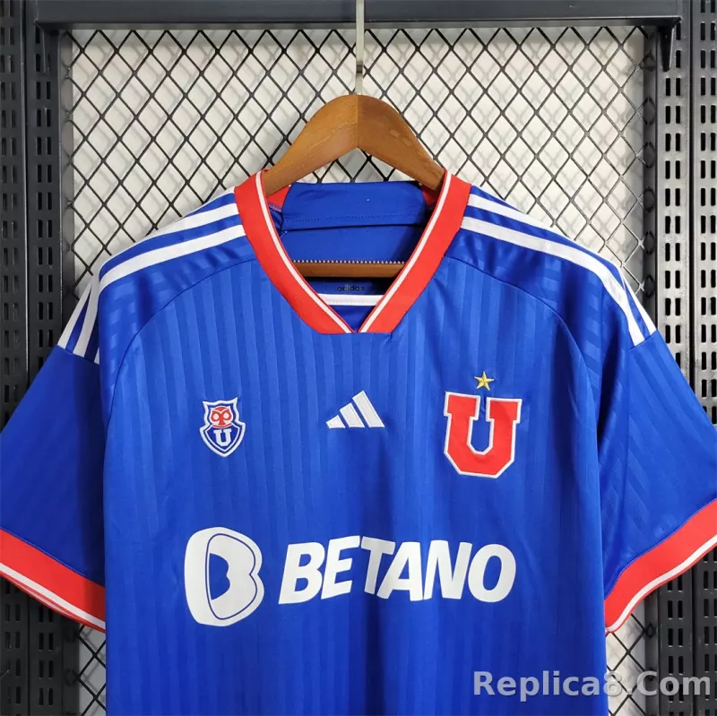 2023-24 Club Universidad de Chile Home Jersey Fan Version - detail