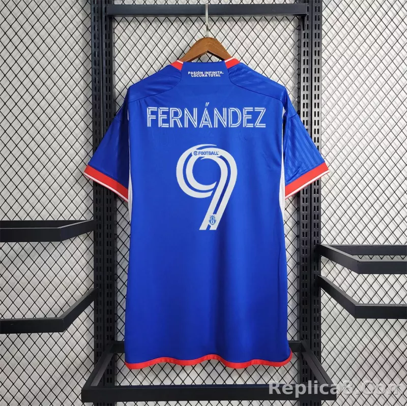 2023-24 Club Universidad de Chile Home Jersey Fan Version - detail
