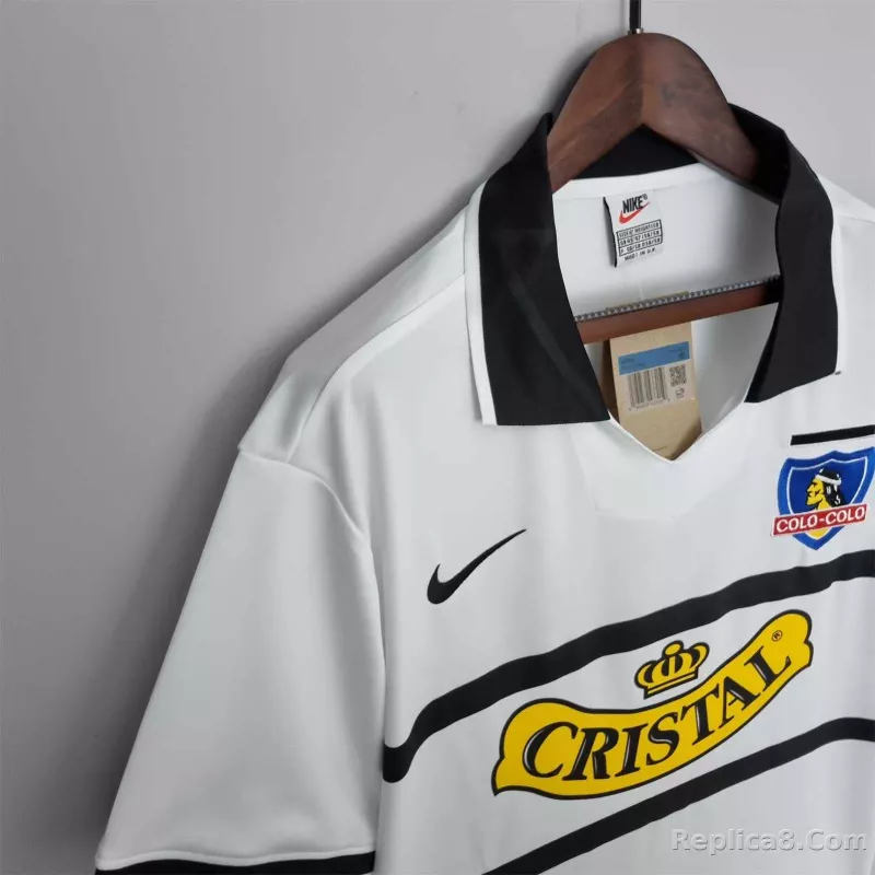 1996-97 Colo Colo Away Retro Jersey - detail