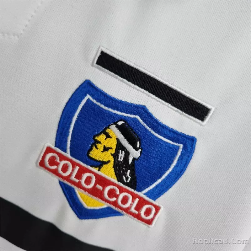 1996-97 Colo Colo Away Retro Jersey - detail