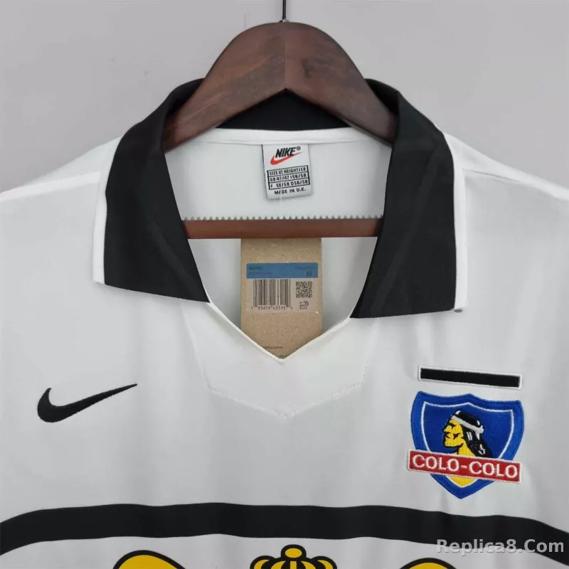 1996-97 Colo Colo Away Retro Jersey - detail