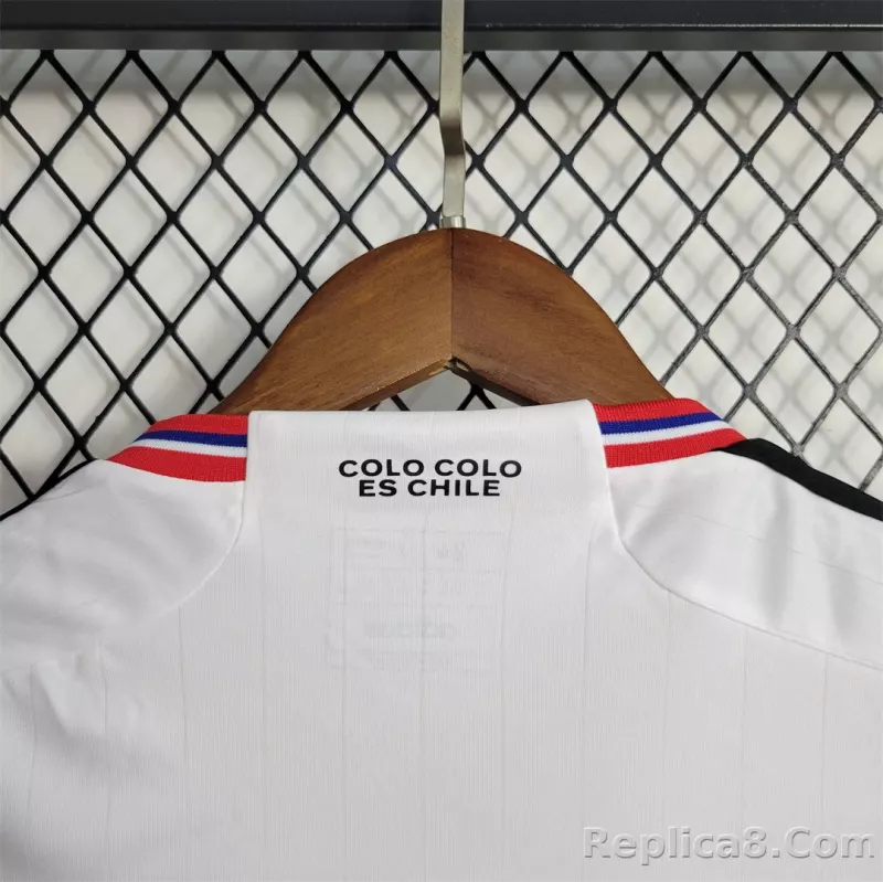 2023-24 Colo Colo Home Kids Kit Jersey+Shorts - detail