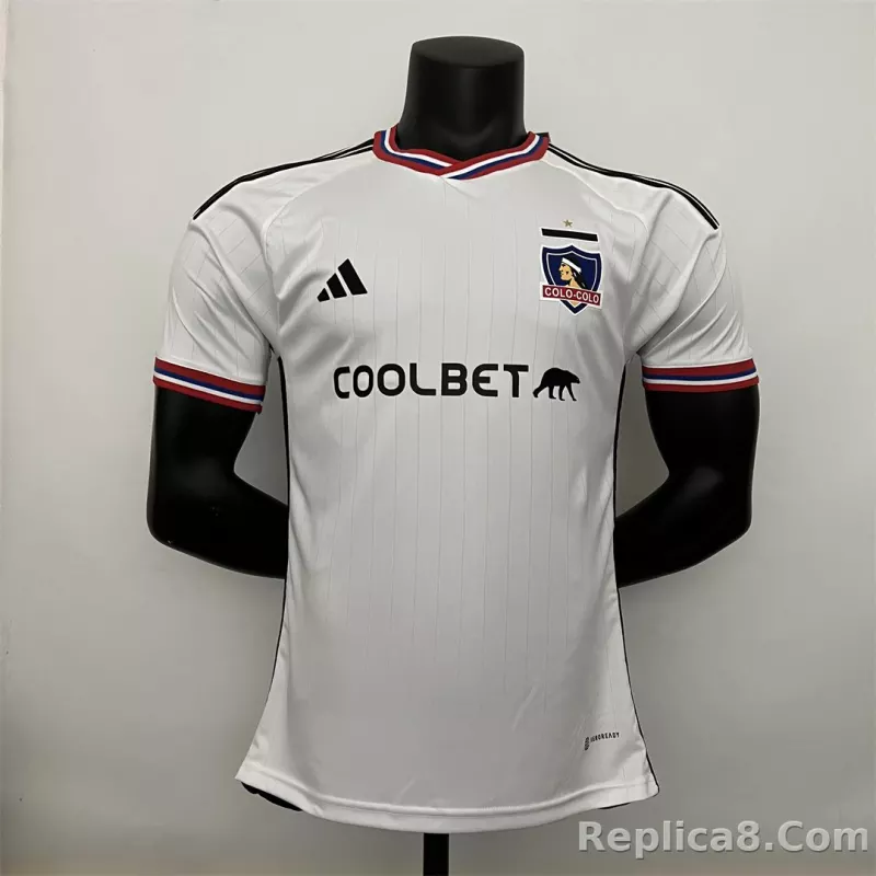 2023-24 Colo Colo Home Jersey Player Version