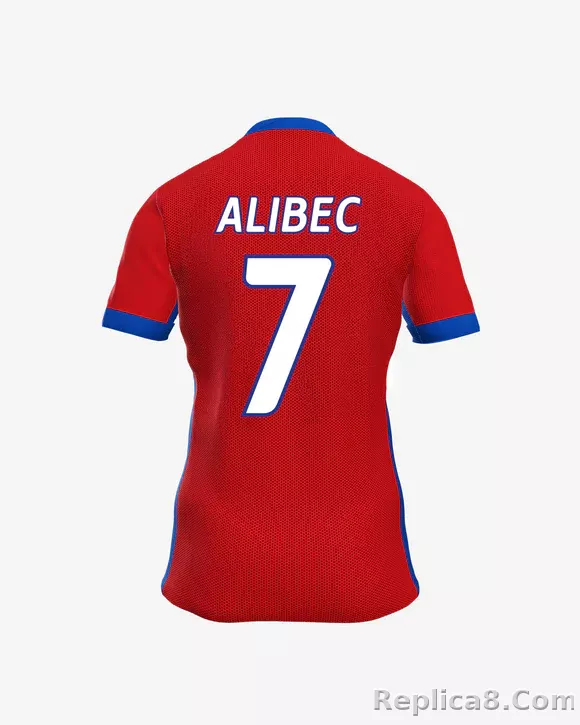 25-26 FCSB Home Soccer Jersey Red - detail