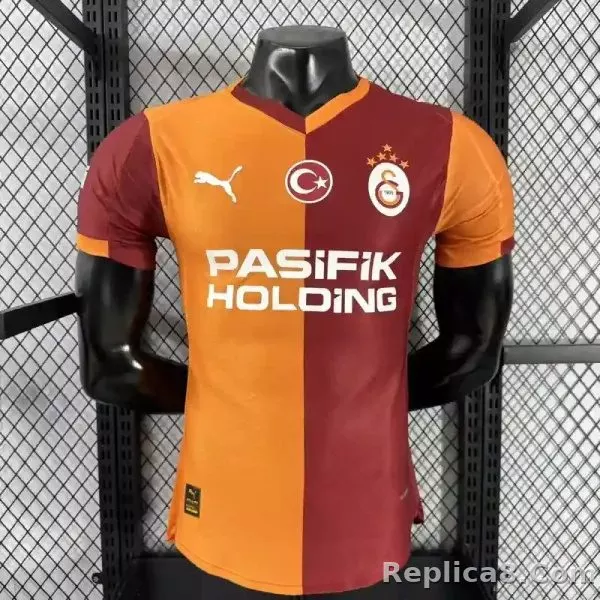 25-26 Galatasaray S.K. Home Soccer Jersey Player Version
