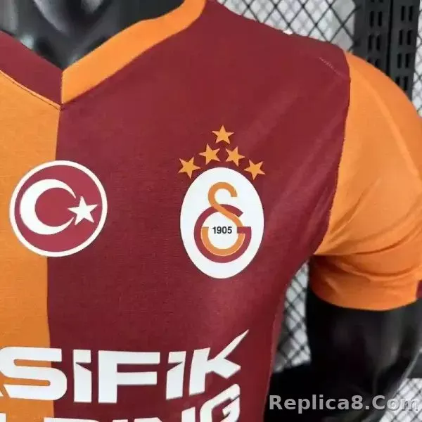 25-26 Galatasaray S.K. Home Soccer Jersey Player Version - detail