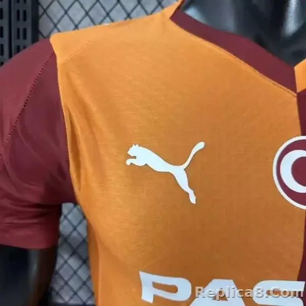 25-26 Galatasaray S.K. Home Soccer Jersey Player Version - detail