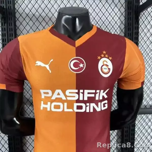 25-26 Galatasaray S.K. Home Soccer Jersey Player Version - detail