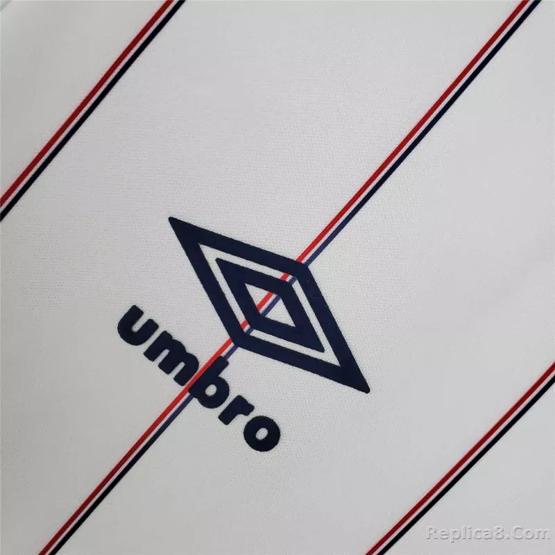 1982/83 Glasgow Rangers Away Soccer Retro Jersey - detail