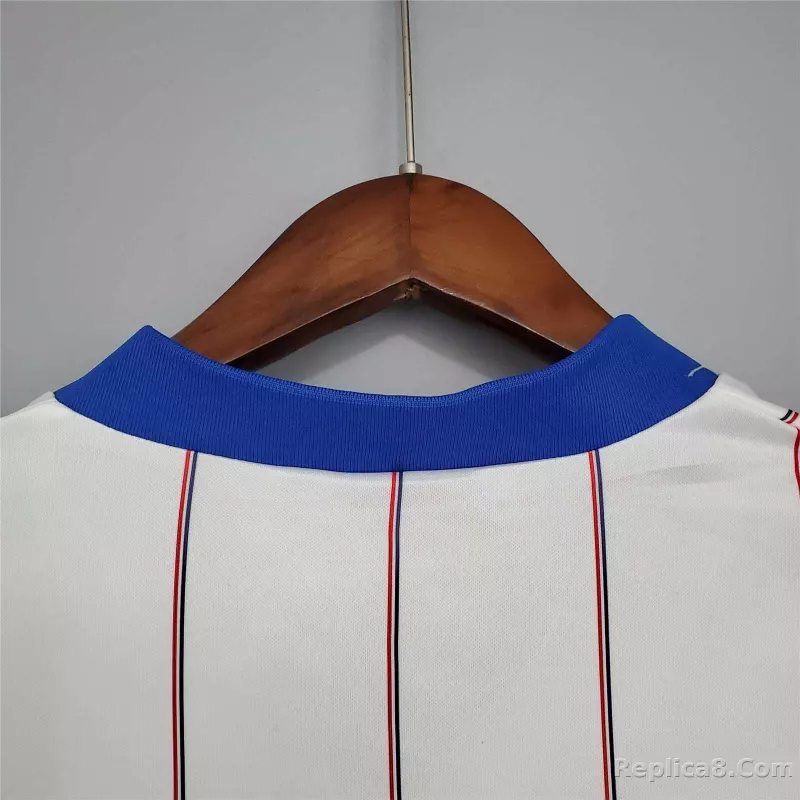 1982/83 Glasgow Rangers Away Soccer Retro Jersey - detail