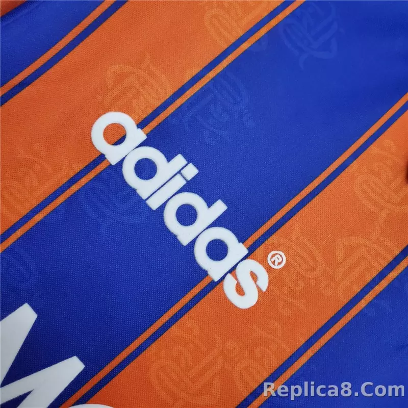 1993-94 Glasgow Rangers Away Soccer Retro Jersey - detail