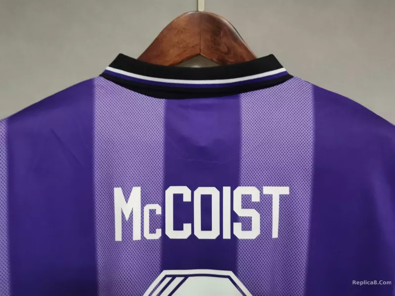 1994-95 Glasgow Rangers Away Soccer Retro Jersey - detail