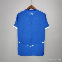2008-09 Glasgow Rangers Home Soccer Retro Jersey - view 3