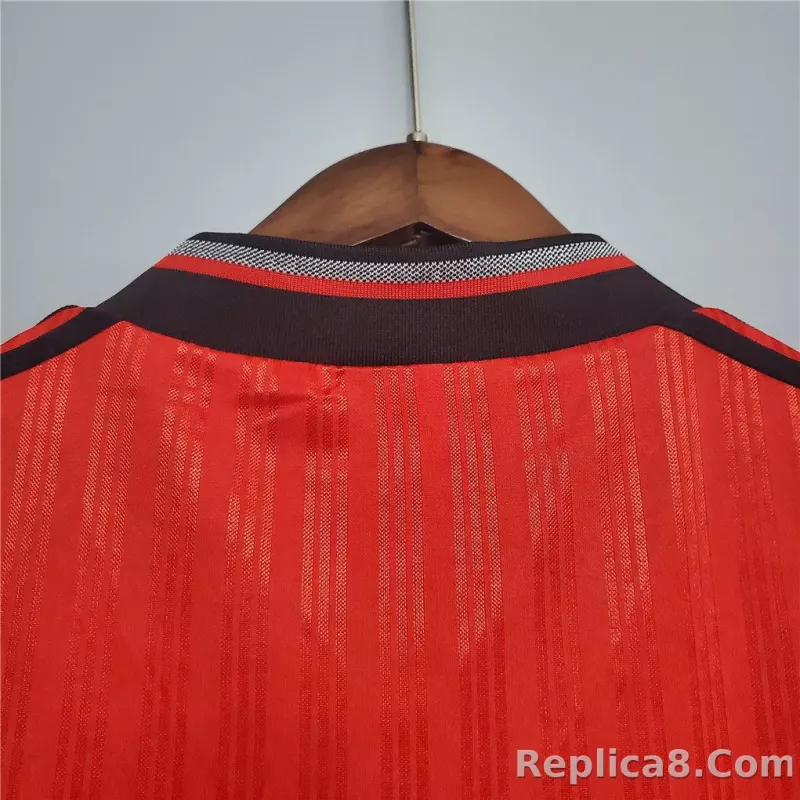 1995-96 Glasgow Rangers Away Soccer Retro Jersey - detail