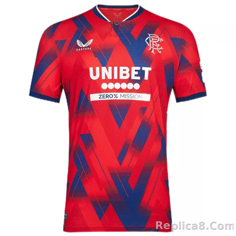 23-24 Glasgow Rangers Fourth Away Soccer Jersey Fan Version