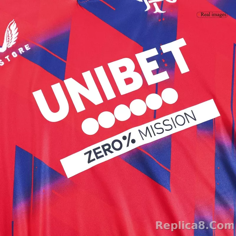 23-24 Glasgow Rangers Fourth Away Soccer Jersey Fan Version - detail