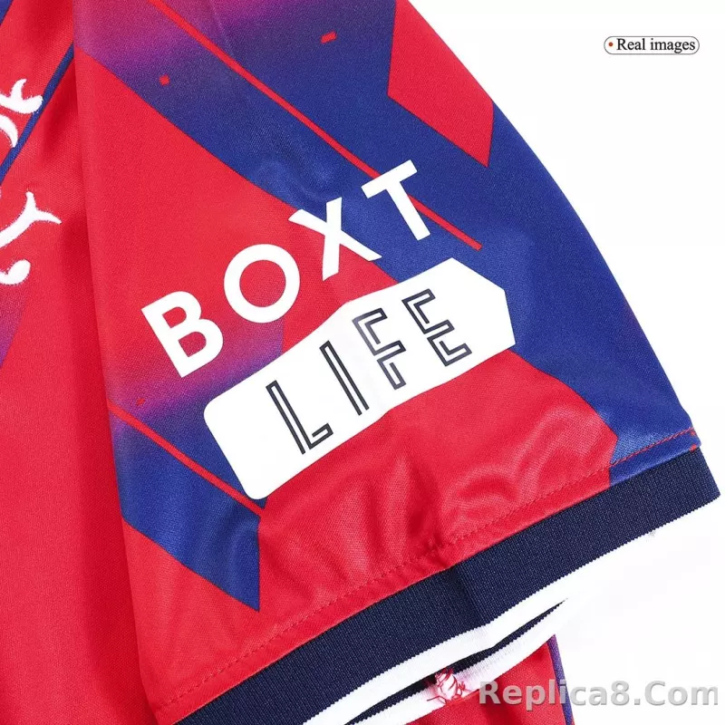 23-24 Glasgow Rangers Fourth Away Soccer Jersey Fan Version - detail