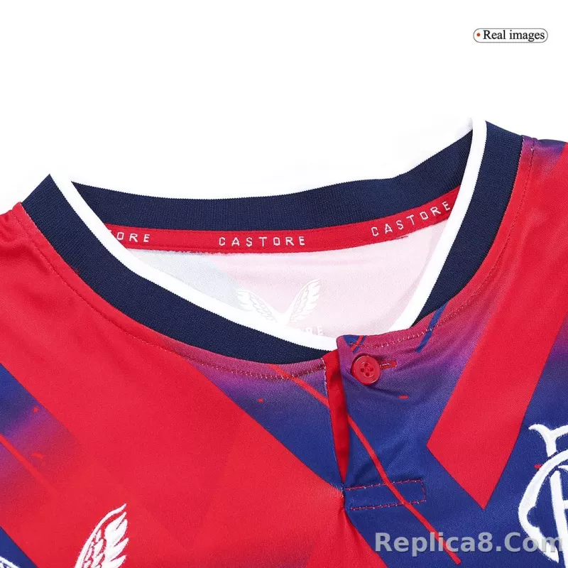 23-24 Glasgow Rangers Fourth Away Soccer Jersey Fan Version - detail