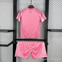 25-26 Inter Miami CF Pink  Soccer Kids Kit Jersey+Shorts - view 3