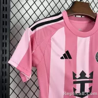 25-26 Inter Miami CF Pink  Soccer Kids Kit Jersey+Shorts - view 4