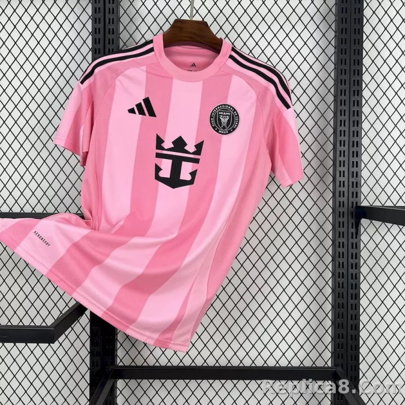 25-26 Inter Miami CF Pink  Soccer Jersey Club World Cup - detail