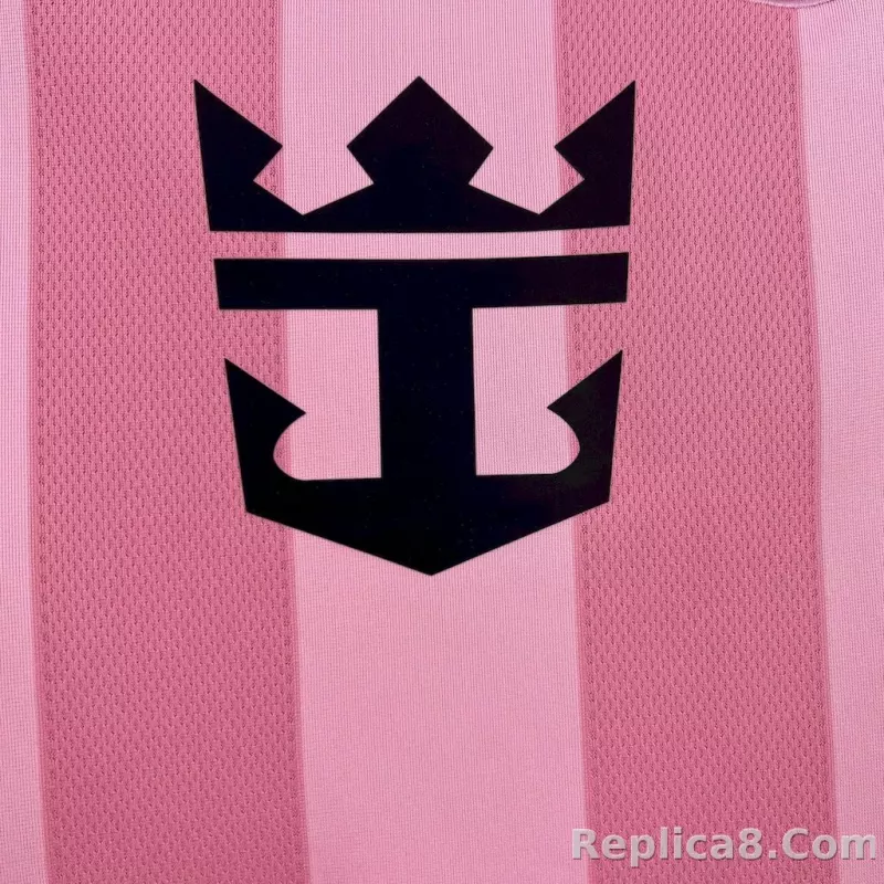 25-26 Inter Miami CF Pink  Soccer Jersey Club World Cup - detail