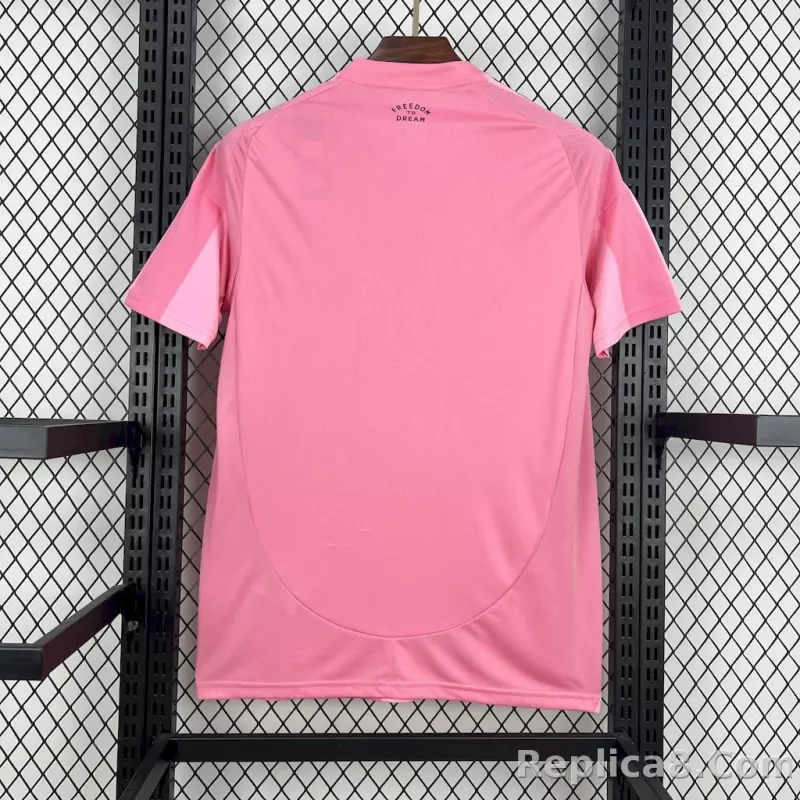 25-26 Inter Miami CF Pink  Soccer Jersey Club World Cup - detail