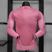 25-26 Inter Miami CF Pink  Soccer Jersey Player Version Long Sleeve - view 3