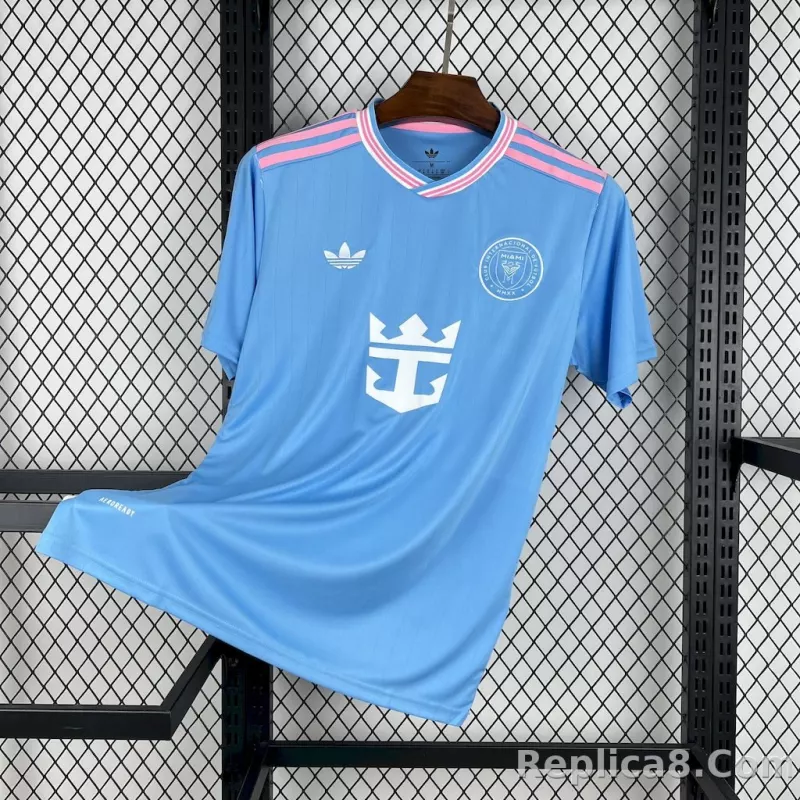 25-26 Inter Miami CF Third Away Soccer Jersey Blue