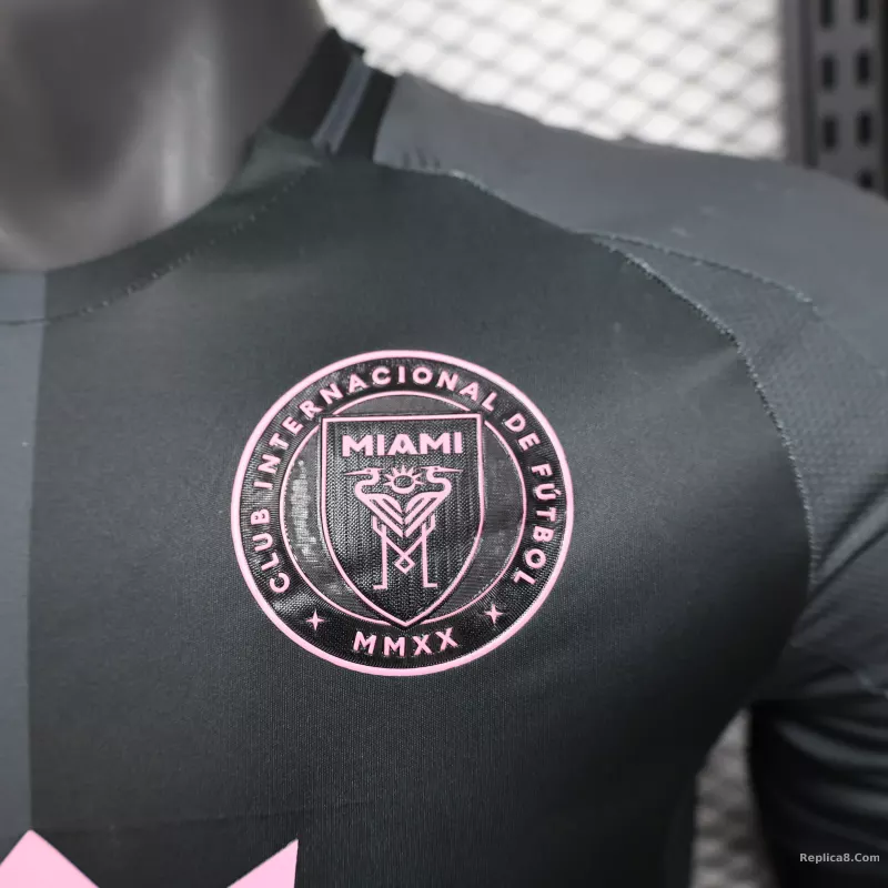 25-26 Inter Miami CF Away  Soccer Jersey Player Version - detail