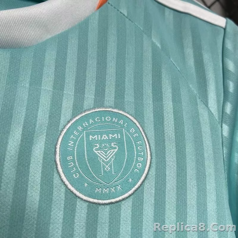 24-25 Inter Miami CF Third Away  Soccer Kids Kit Jersey+Shorts - detail