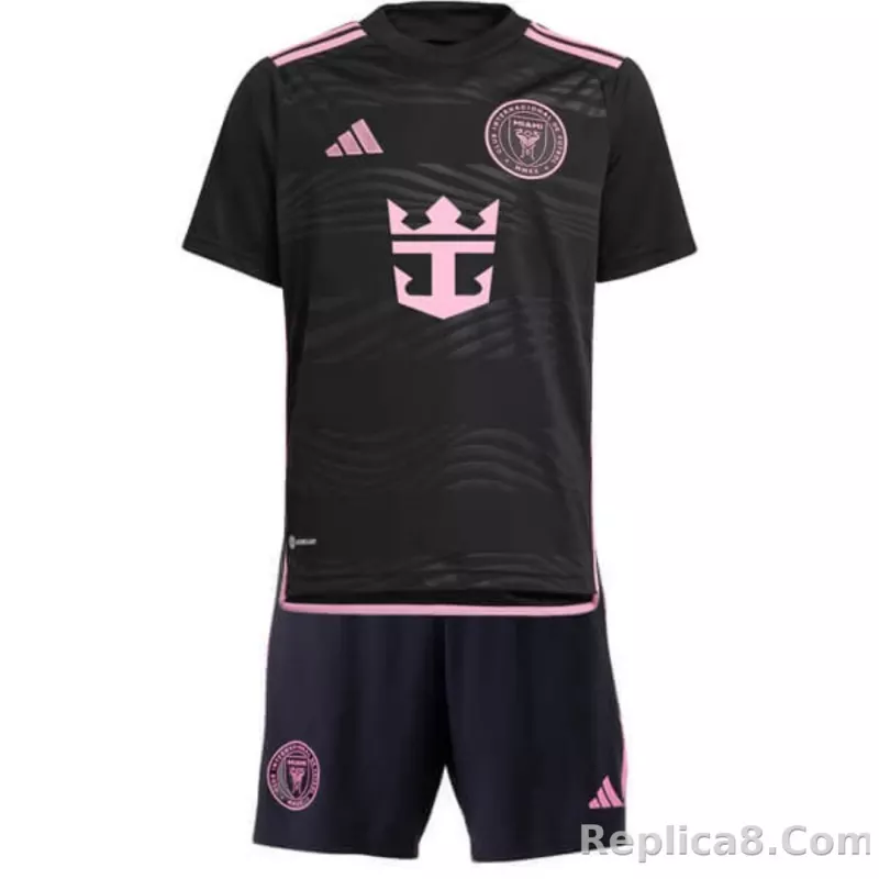 2024 Inter Miami CF Away  Soccer Kids Kit Jersey+Shorts