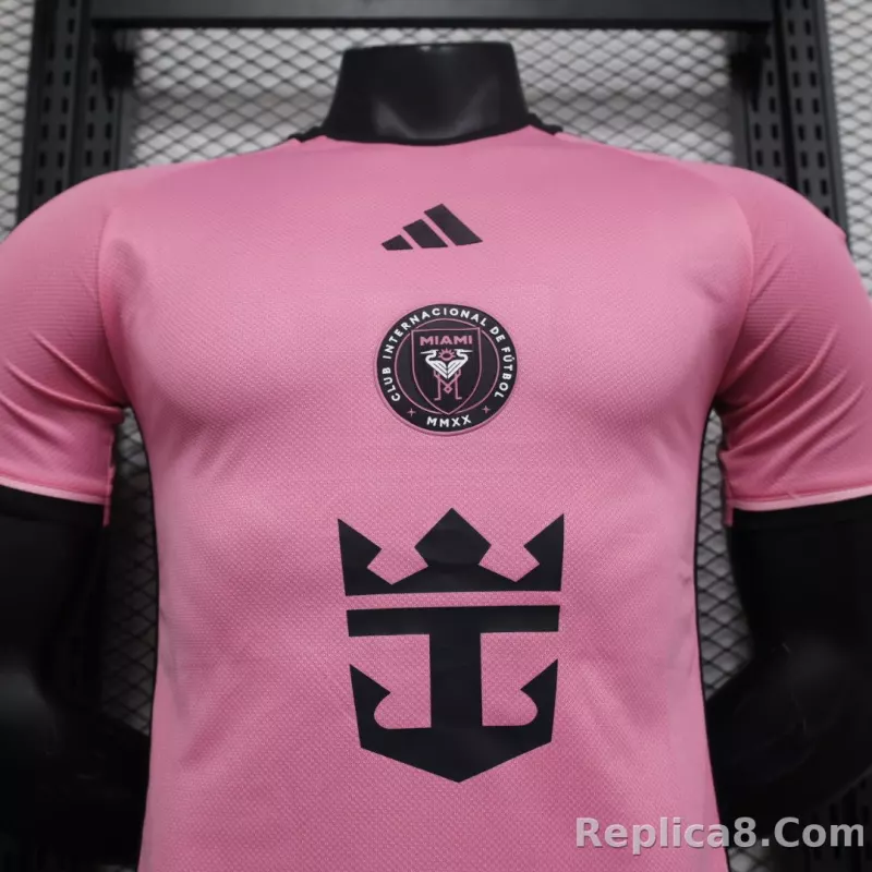 24-25 Inter Miami CF Home  Soccer Jersey Player Version - detail