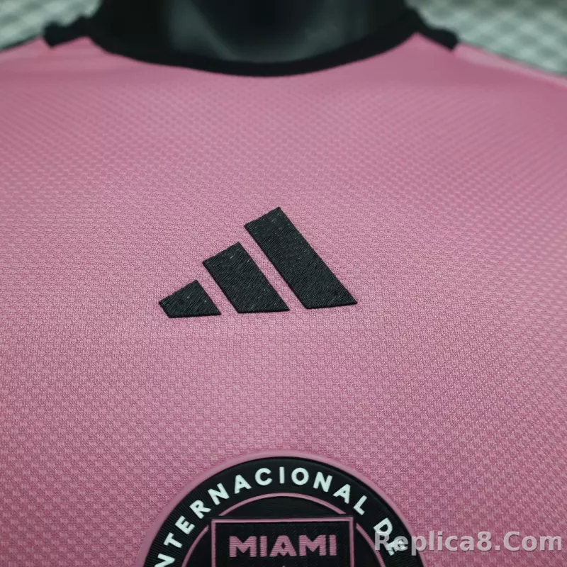 24-25 Inter Miami CF Home  Soccer Jersey Player Version - detail