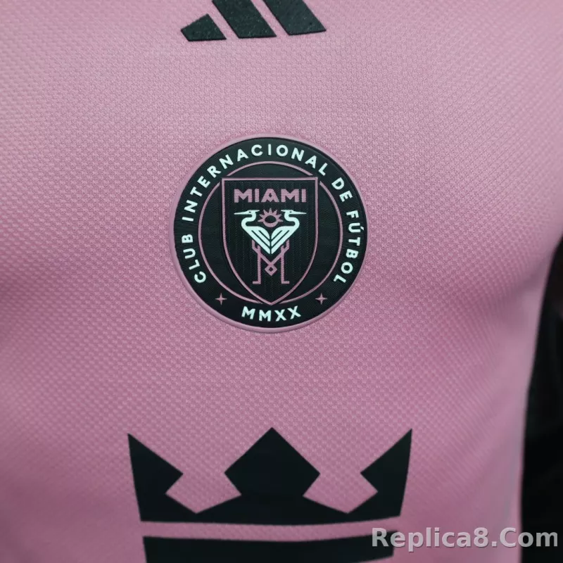 24-25 Inter Miami CF Home  Soccer Jersey Player Version - detail