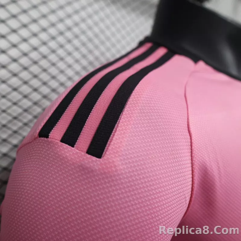 24-25 Inter Miami CF Home  Soccer Jersey Player Version - detail