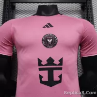 24-25 Inter Miami CF Home  Soccer Jersey Player Version - view 4
