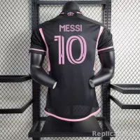 22-23 Inter Miami Messi#10 CF Away  Soccer Jersey Player Version - view 1